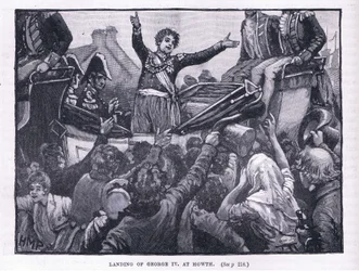 Sbarco di Giorgio IV a Nowth
